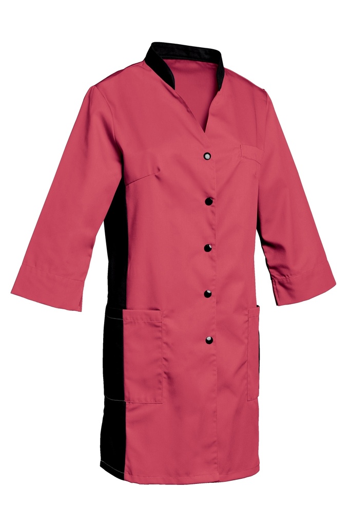 Tunique femme manches 3/4 à pressions Alizee polycoton – SNV ALIZEMLP