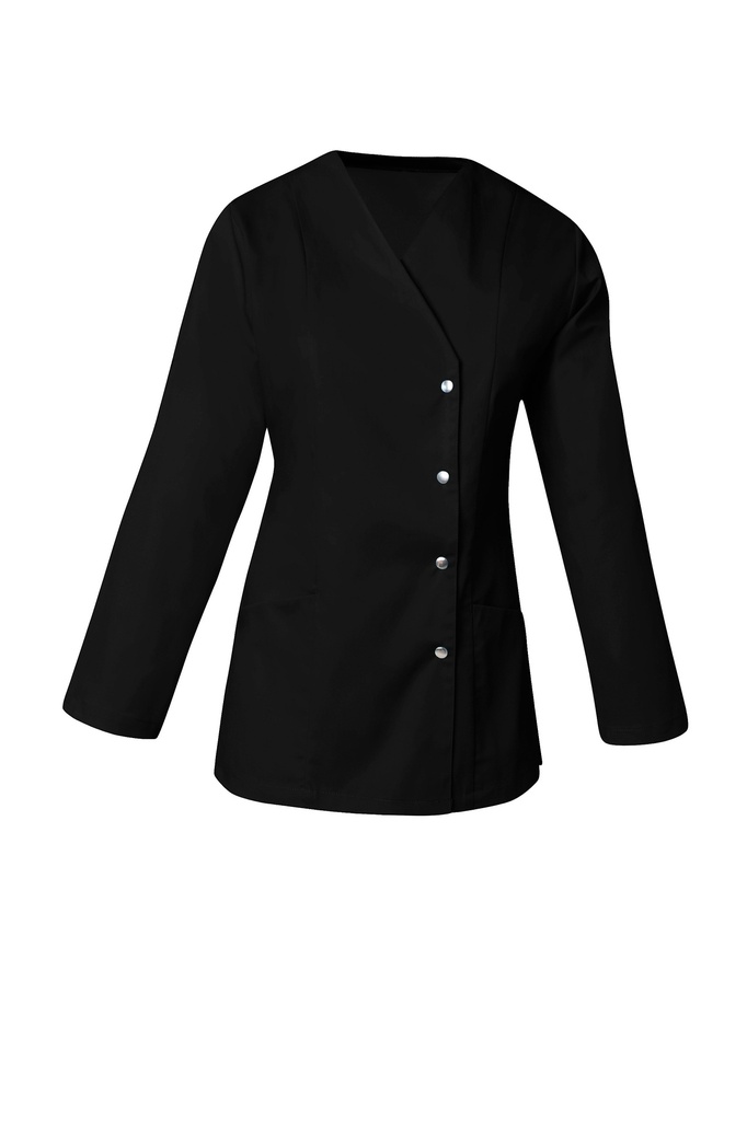 Tunique femme manches longues à pressions Salome stretch – SNV SALOMEML