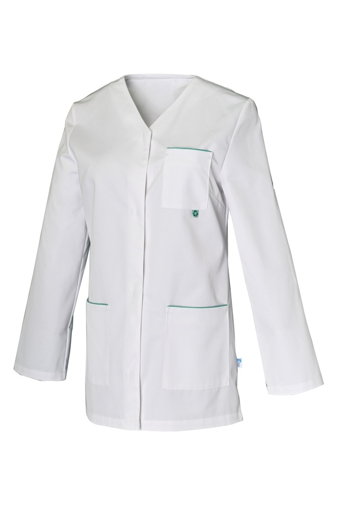 Tunique femme à pressions Aurore polycoton recyclé – SNV AUROMR000