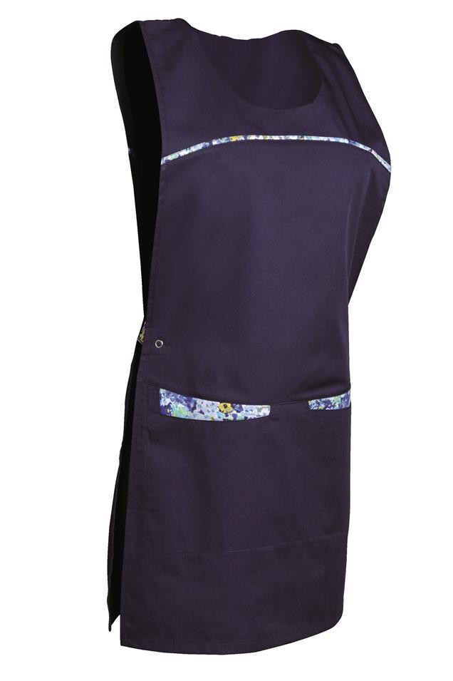 Chasuble femme à pressions Camille polycoton – SNV CAMILLE0