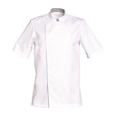 Veste de cuisine mixte manches courtes à pressions Cookie coton – SNV COOKIEMC2