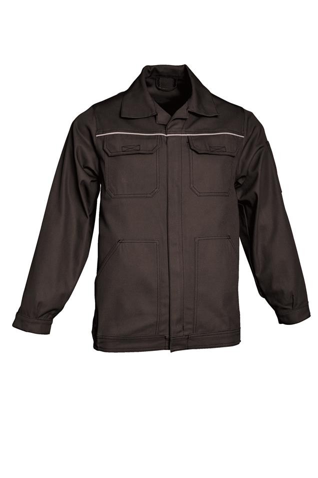 Blouson homme manches longues zippée Bernard coton/polyester – SNV BERLGCP7