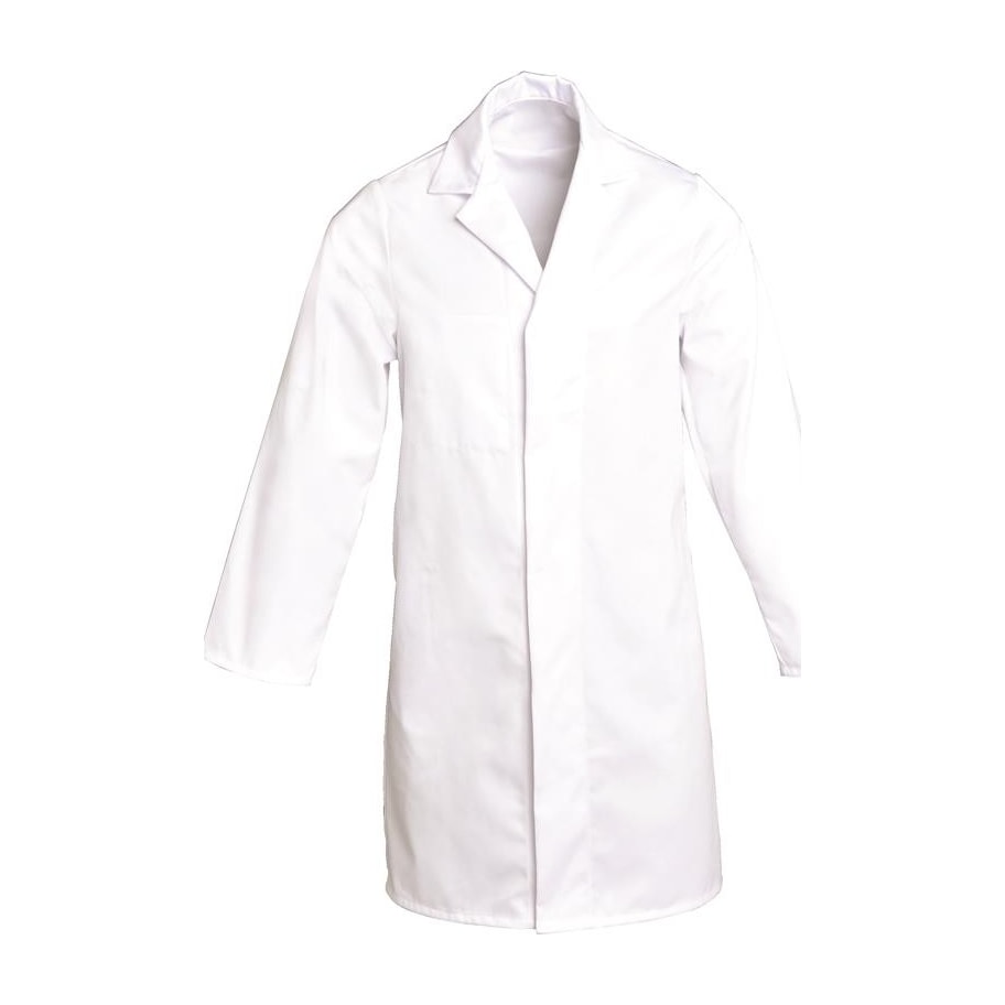 Blouse homme manches longues à pressions Christian polycoton – SNV CHRLR003