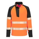 Sweat-shirt haute visibilité zippé PW3 – Portwest T172