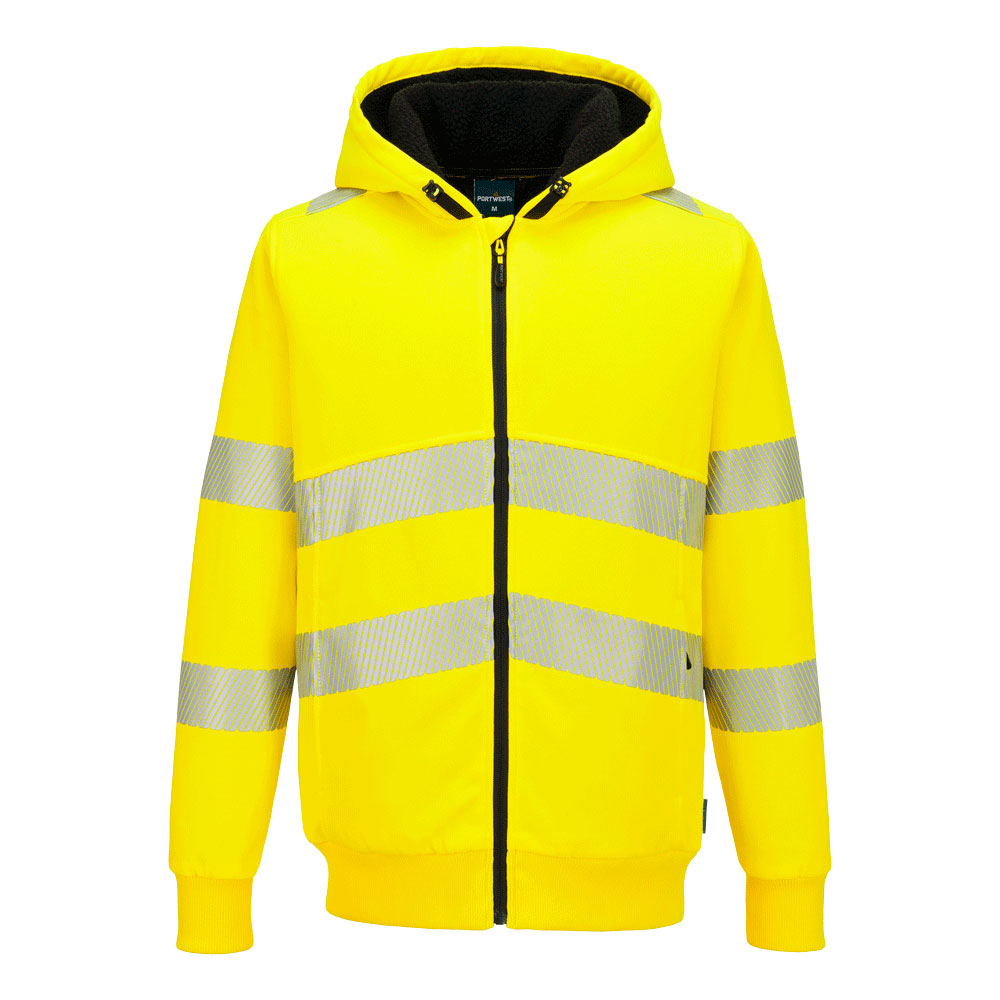 Sweat à capuche d'hiver haute visibilité sherpa PW3 – Portwest PW321