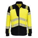 Sweat-shirt ignifugé haute visibilité zippé PW3 – Portwest FR717