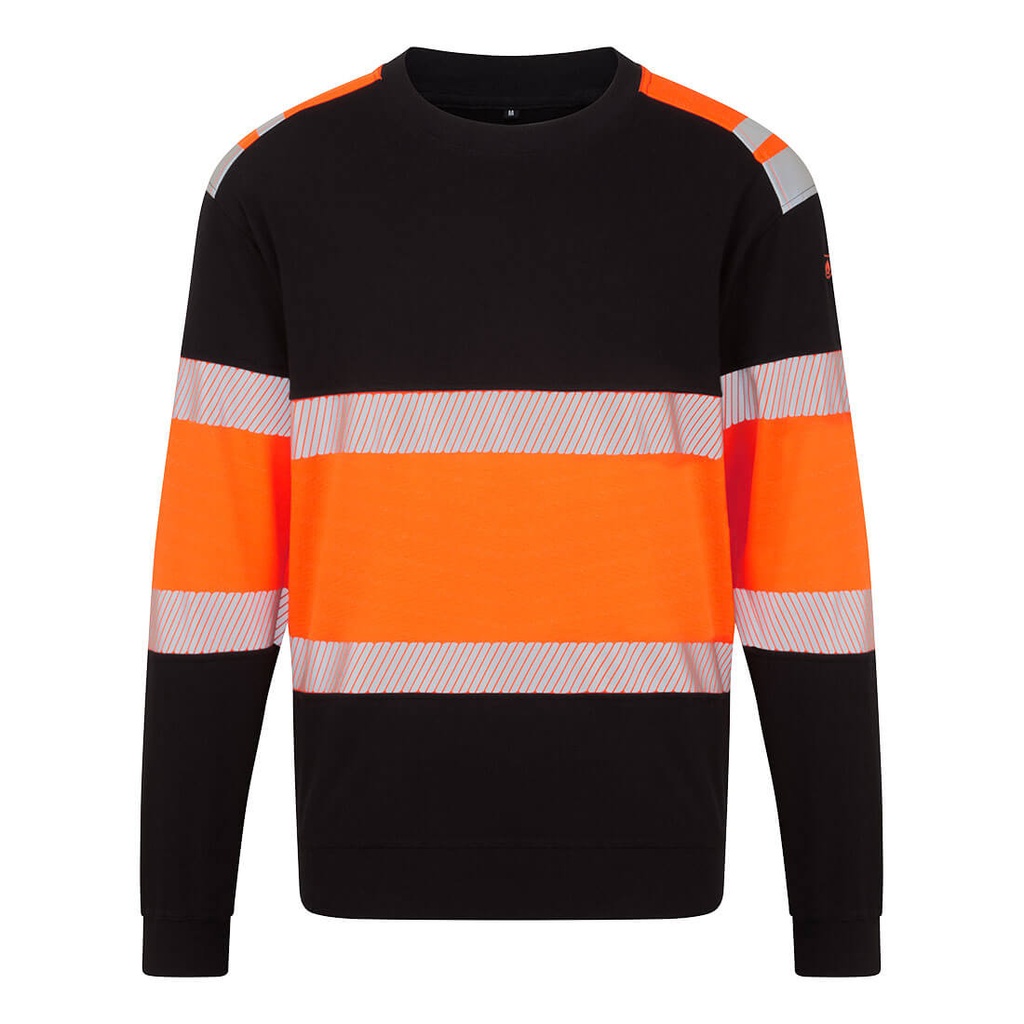 Sweat-shirt ignifugé haute visibilité orange classe 1 PW3 – Portwest FR737