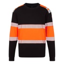 Sweat-shirt ignifugé haute visibilité orange classe 1 PW3 – Portwest FR737