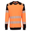Sweat-shirt ignifugé haute visibilité orange PW3 – Portwest FR755