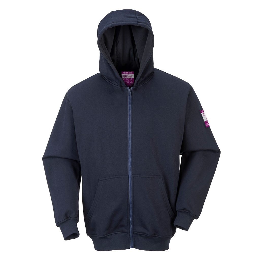Sweat à capuche zippé ignifugé Modaflame – Portwest FR81