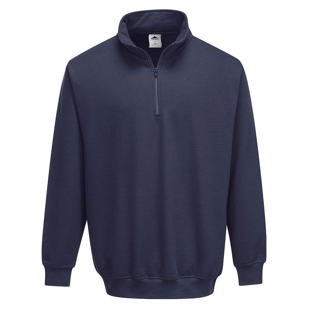 Sweat-shirt col zippé Sorrento – Portwest B309