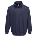 Sweat-shirt col zippé Sorrento – Portwest B309