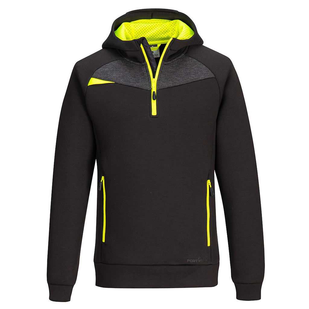 Sweat à capuche col zippé stretch DX4 – Portwest DX467