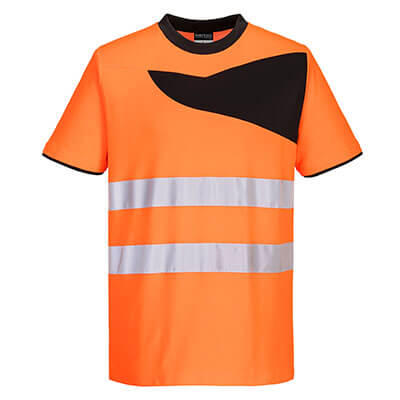 T-shirt haute visibilité PW2 M/C 
