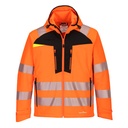 Veste softshell haute visibilité à capuche DX4 – Portwest DX475