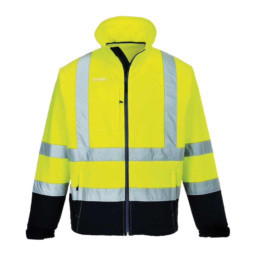 Veste softshell haute visibilité bicolore – Portwest S425