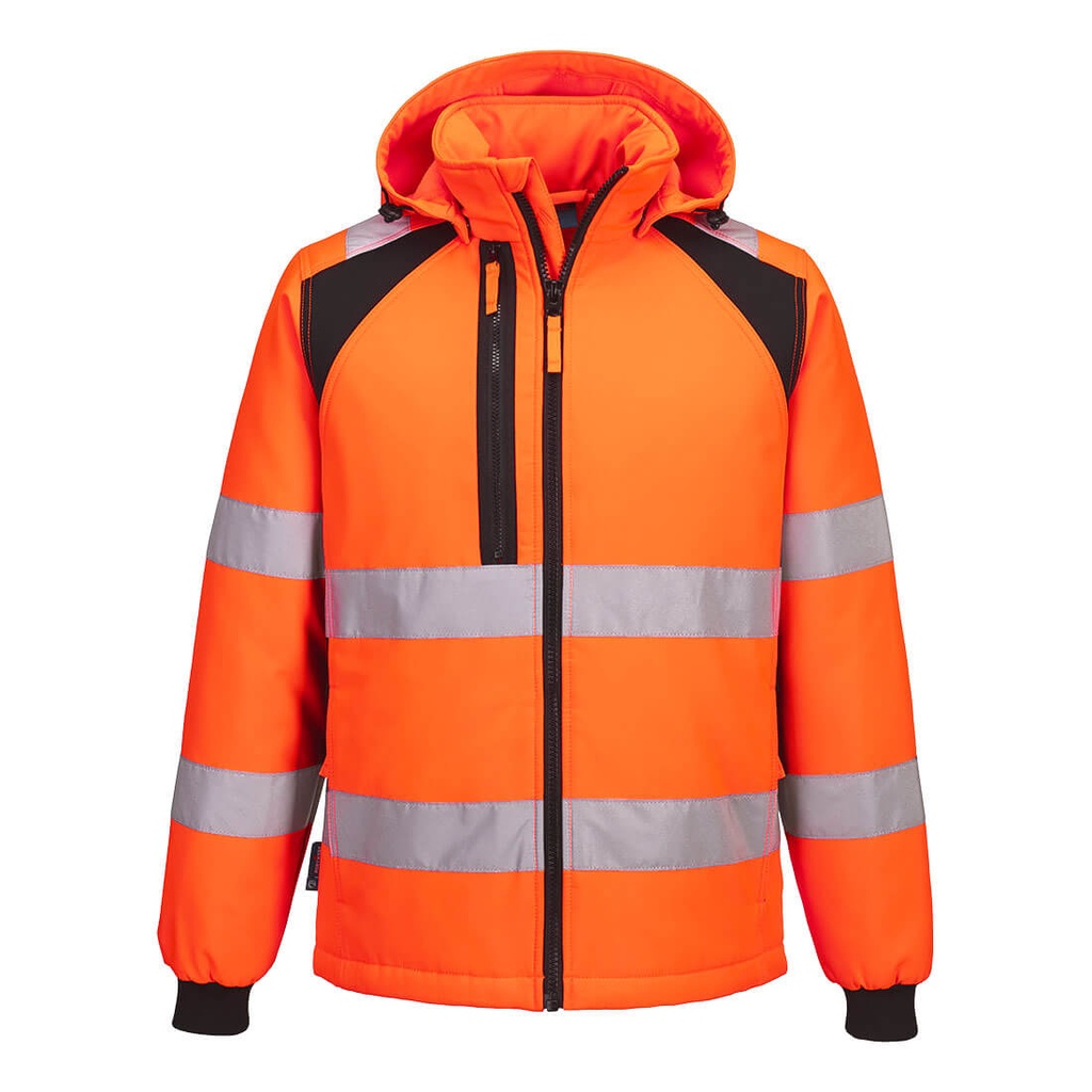 Veste softshell haute visibilité matelassée WX2 – Portwest CD809