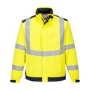Veste softshell ignifugée haute visibilité arc électrique Modaflame – Portwest MV72