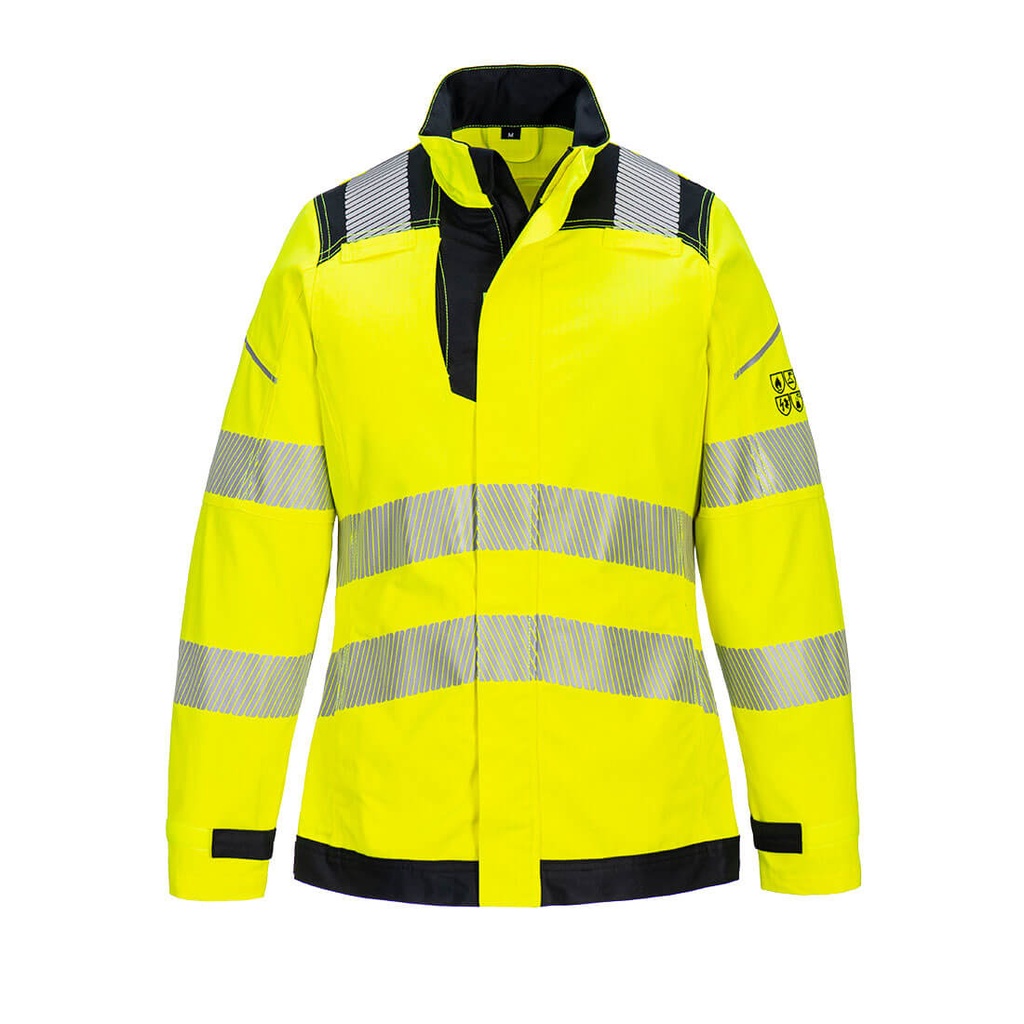Veste de travail ignifugée haute visibilité femme PW3 – Portwest FR715