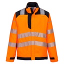 Veste de travail ignifugée haute visibilité orange PW3 – Portwest FR722