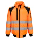 Blouson bomber haute visibilité polycoton éco – Portwest CD898