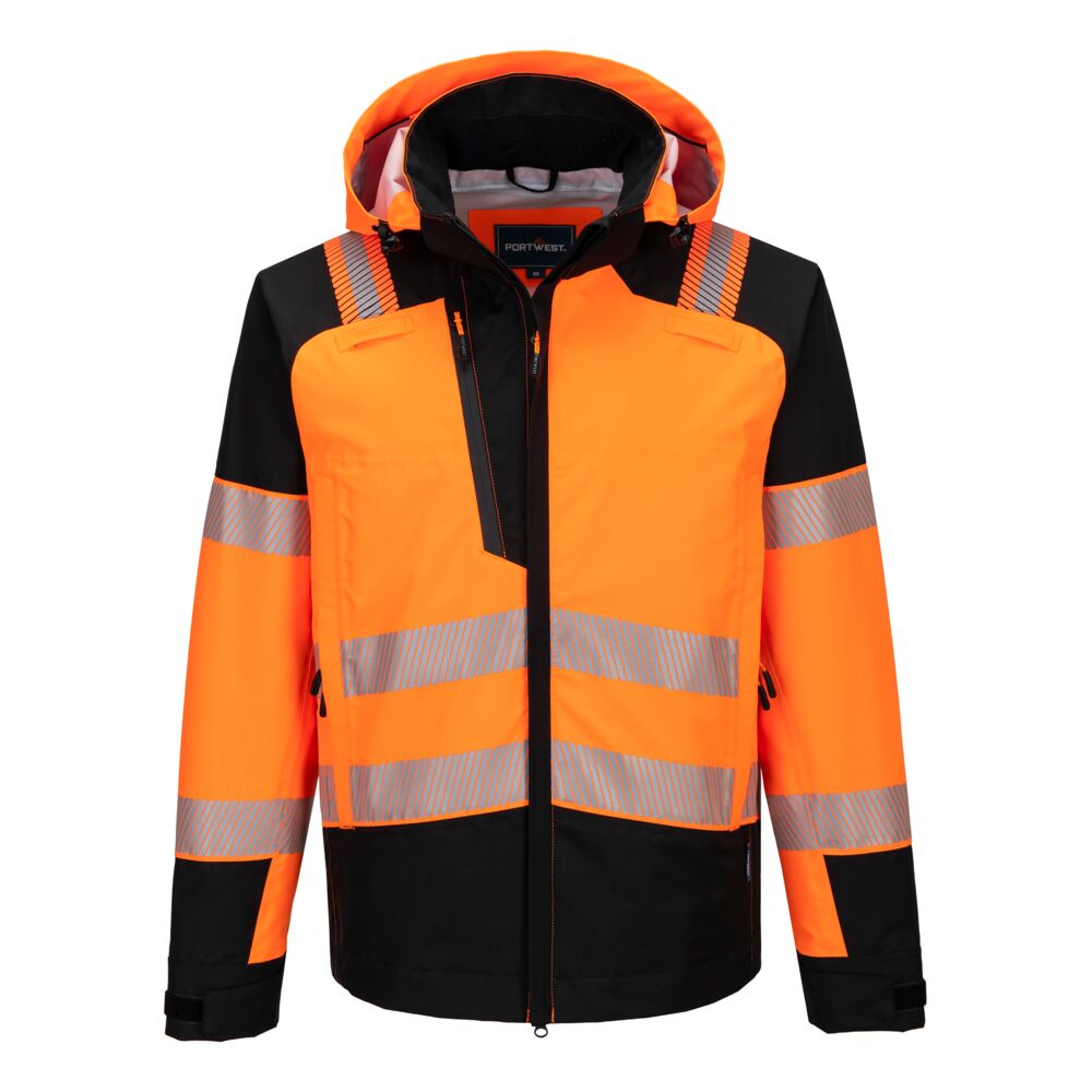 Veste de pluie haute visibilité PW3 3 couches – Portwest T166