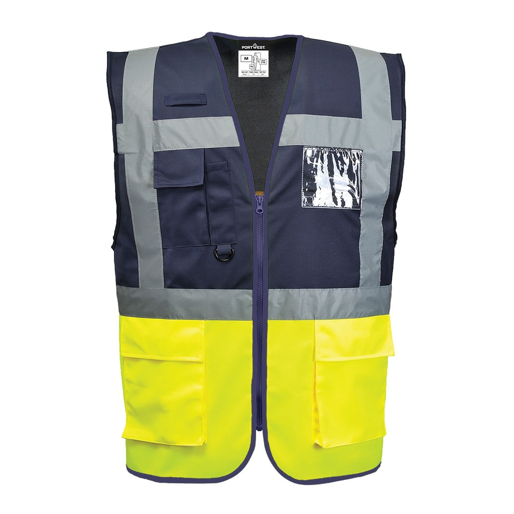 Gilet haute visibilité Executive bicolore Paris – Portwest C276