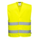Gilet haute visibilité 2 bandes maille MeshAir – Portwest C374