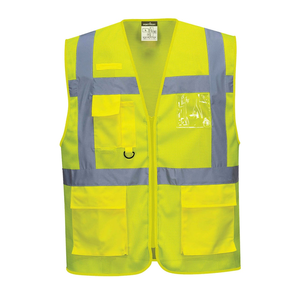 Gilet haute visibilité Executive maille MeshAir Athènes – Portwest C376