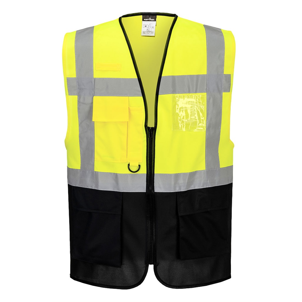 Gilet haute visibilité Executive bicolore Warsaw – Portwest C476