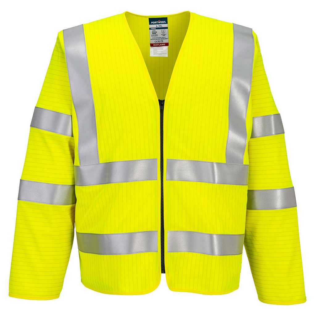 Gilet haute visibilité ignifugé à manches longues Bizflame – Portwest FR616