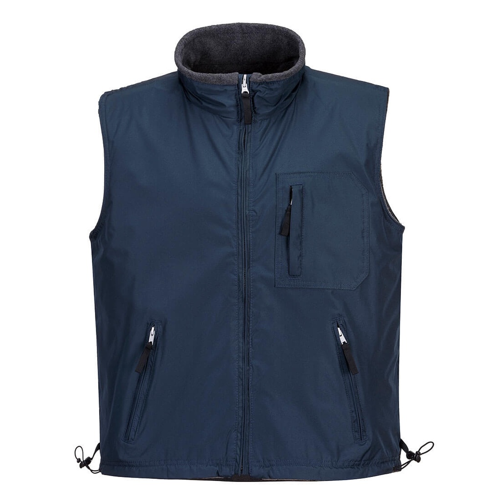 Bodywarmer réversible ripstop et polaire – Portwest S418