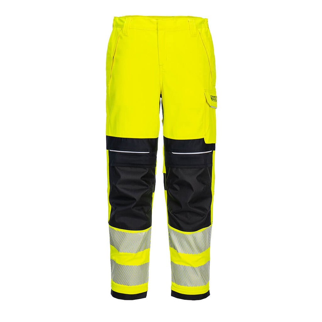 Pantalon de travail ignifugé haute visibilité femme PW3 – Portwest FR409