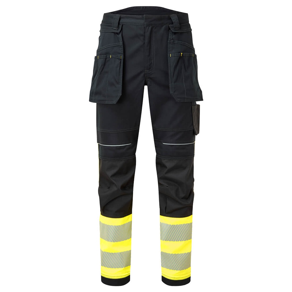 Pantalon holster ignifugé haute visibilité classe 1 PW3 – Portwest FR416