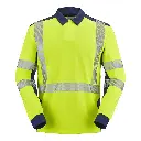 Polo manches longues Fluo Safe XP
