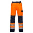 Pantalon ignifugé haute visibilité orange/marine Modaflame RIS – Portwest MV36