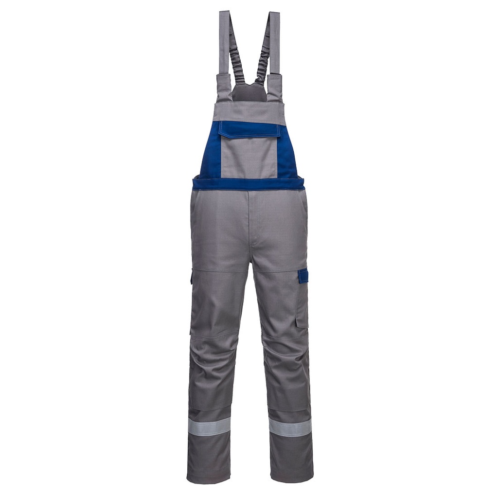 Cotte à bretelles ignifugée bicolore Bizflame Ultra – Portwest FR07