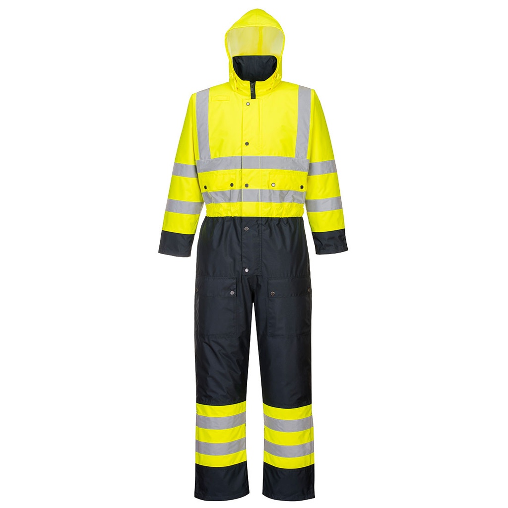 Combinaison haute visibilité matelassée bicolore – Portwest S485