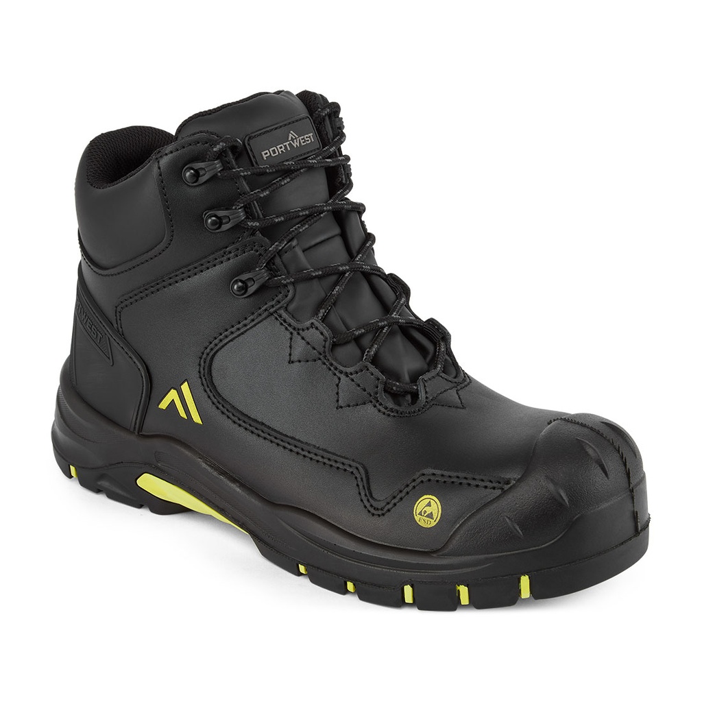 Chaussure de sécurité montante ESD S3S – Portwest FC18