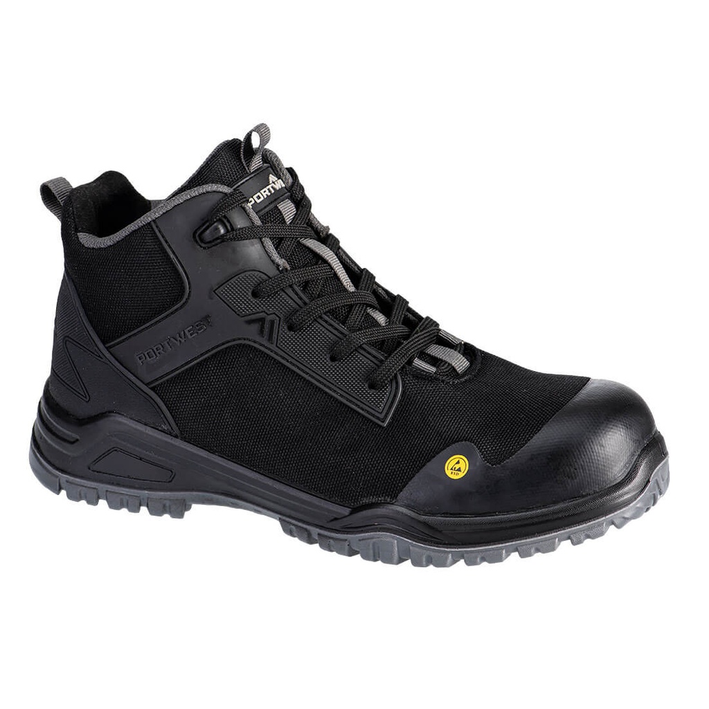 Chaussure de sécurité haute Bevel composite S3S ESD – Portwest FE01