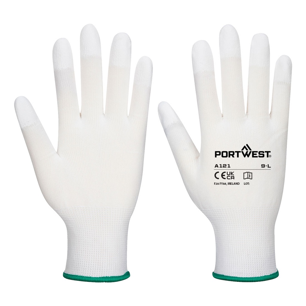 Gant bouts de doigts enduits PU – lot de 12 paires – Portwest A121