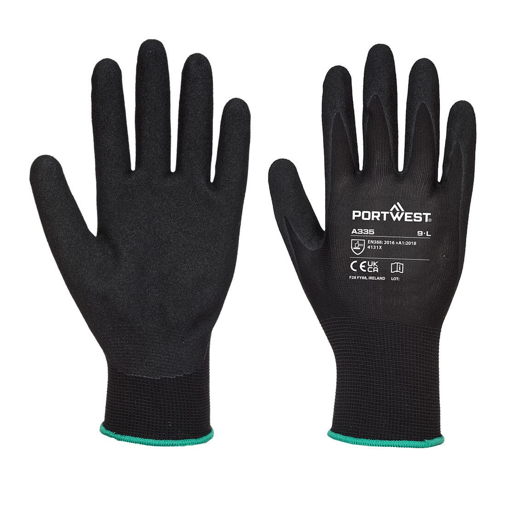 Gant Grip 15 nitrile sablé – lot de 12 paires – Portwest A335