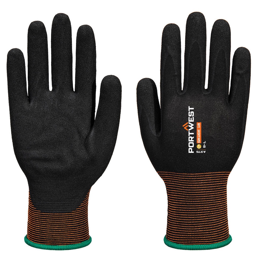 Gant GP Grip 18 nitrile sablé – Portwest A375