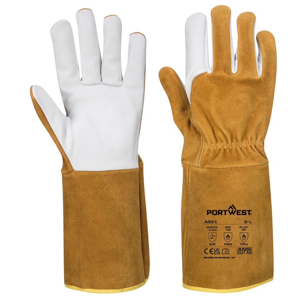 Gant soudeur TIG Ultra – Portwest A521