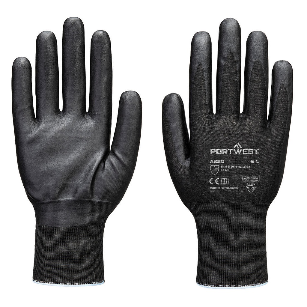Gant nitrile tungstène anti-coupure F21 – Portwest A680