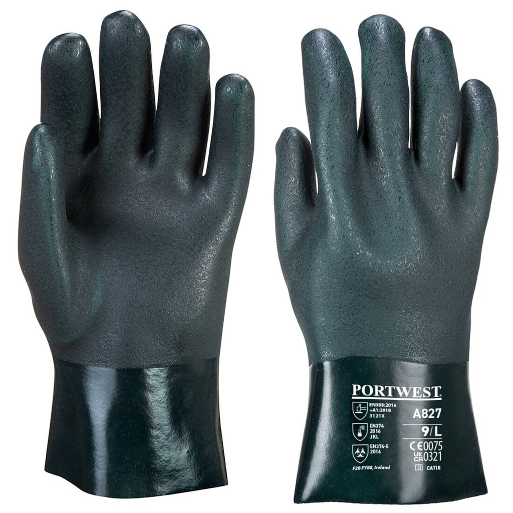 Gant PVC double trempage 27 cm – Portwest A827