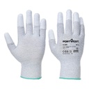 Gant ESD 13 PU bouts de doigts Essential – lot de 12 paires – Portwest AB198