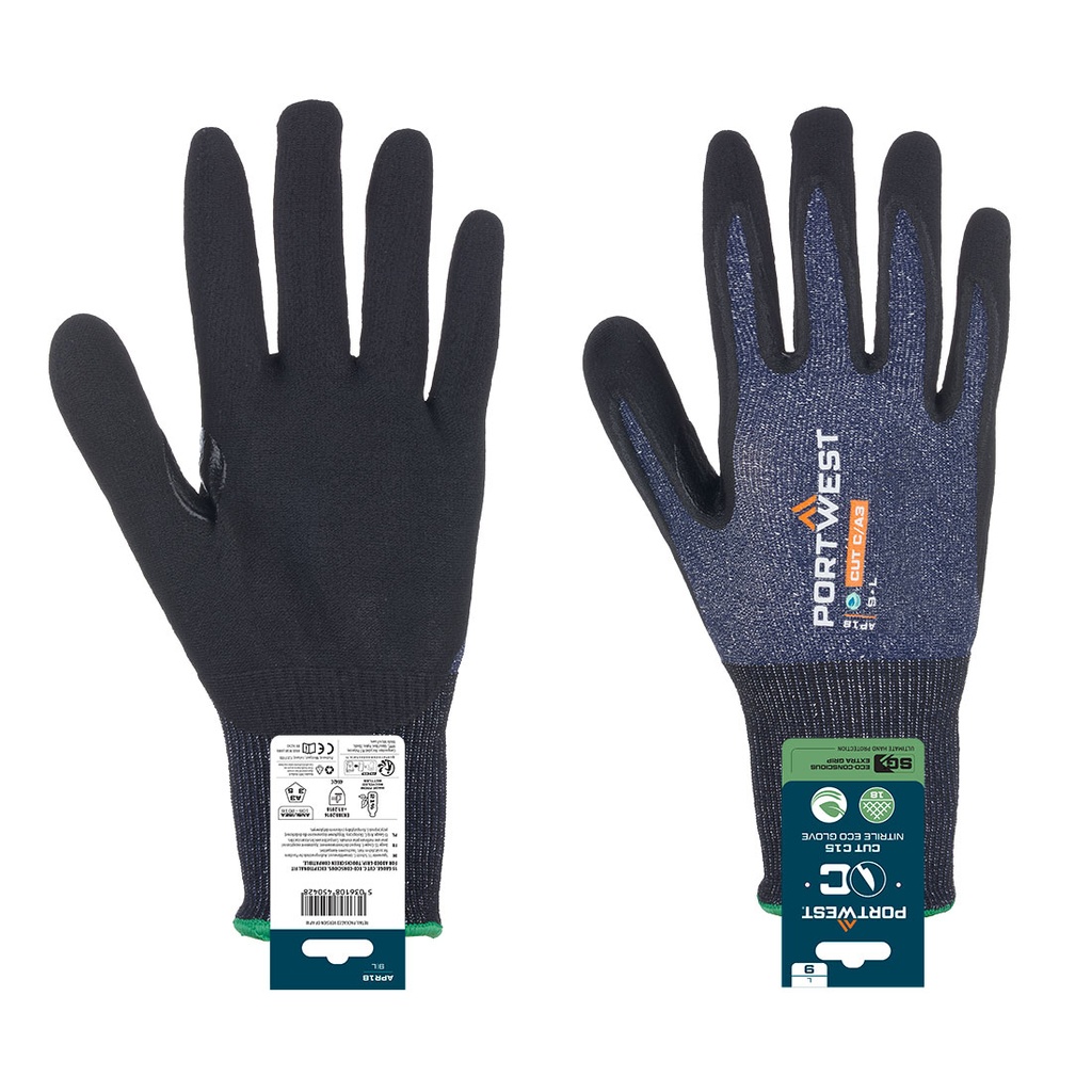 Gant SG Cut C15 nitrile (sachet) – Portwest APR18