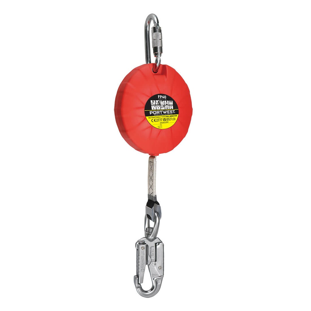 Enrouleur antichute sangle 3 m – Portwest FP40
