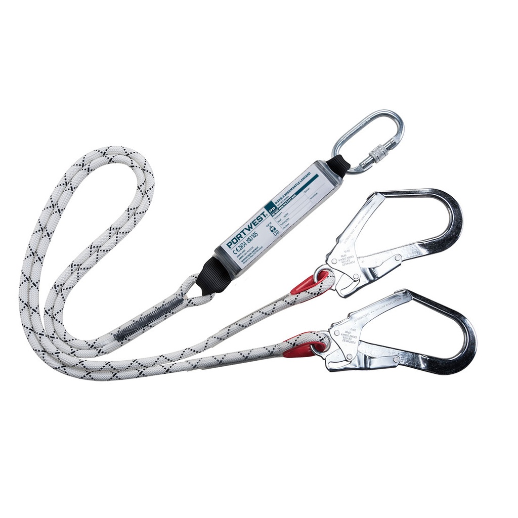 Longe double corde avec absorbeur – Portwest FP55